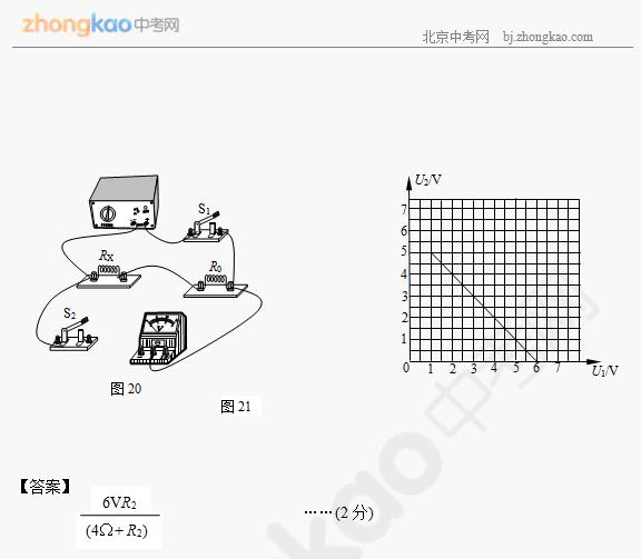 中考物理高等难度试题：欧姆定律汇编2