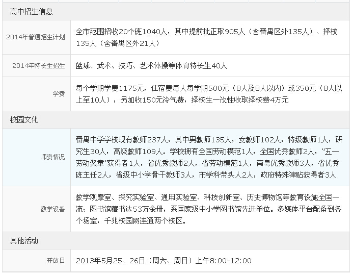 【名校巡礼】—广东番禺中学3