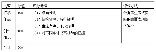 2013年深圳中招艺术特长生考核标准8