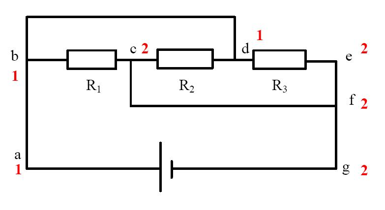 初中物理电路图识别详解——简化电路图2