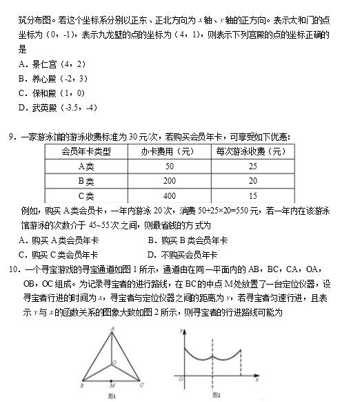 2016年中考数学模拟试题3